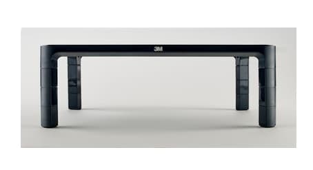 ADJUSTABEL MONITOR STAND 13.5INX10INX6IN SILVER/BLACK
