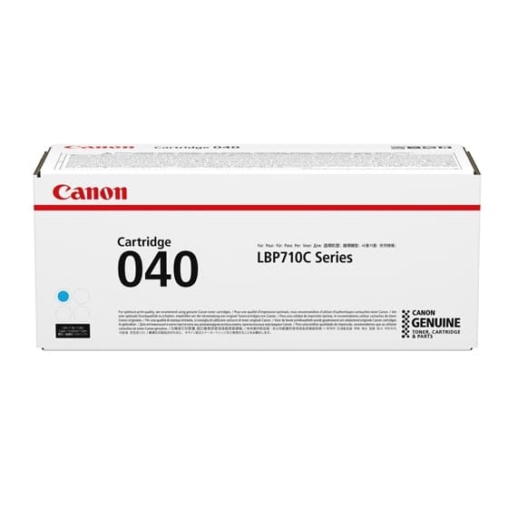 040 Cyan Toner Cartridge - for Use with LBP712CDN - Black: Yields UP to 6,300 PA