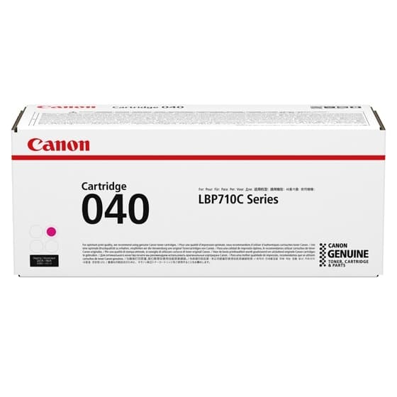 040 Magenta Toner Cartridge - for Use with LBP712CDN - Black: Yields UP to 6,300