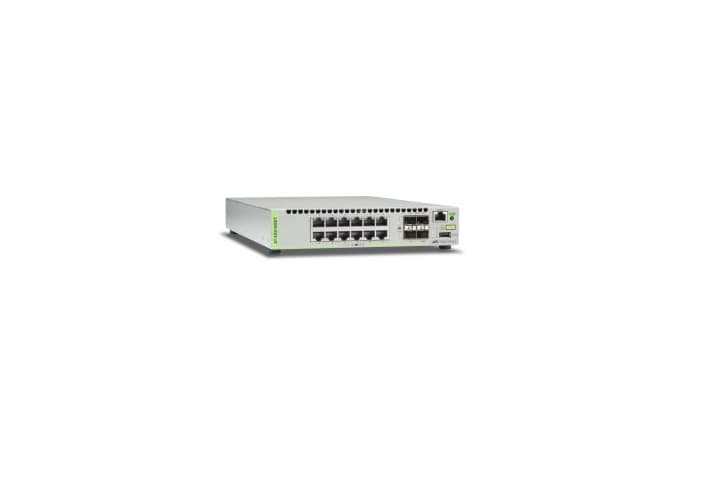 16-PORT STACKABLE 10 GIGABIT SWITCH, WITH 12 X 100/1000/10G BASE-T, AND 4 X SFP+