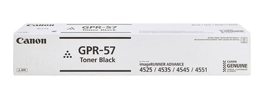 Canon GPR-57 Black Toner Cartridge for Use in Imagerunner Advance 4525I 4535I C4