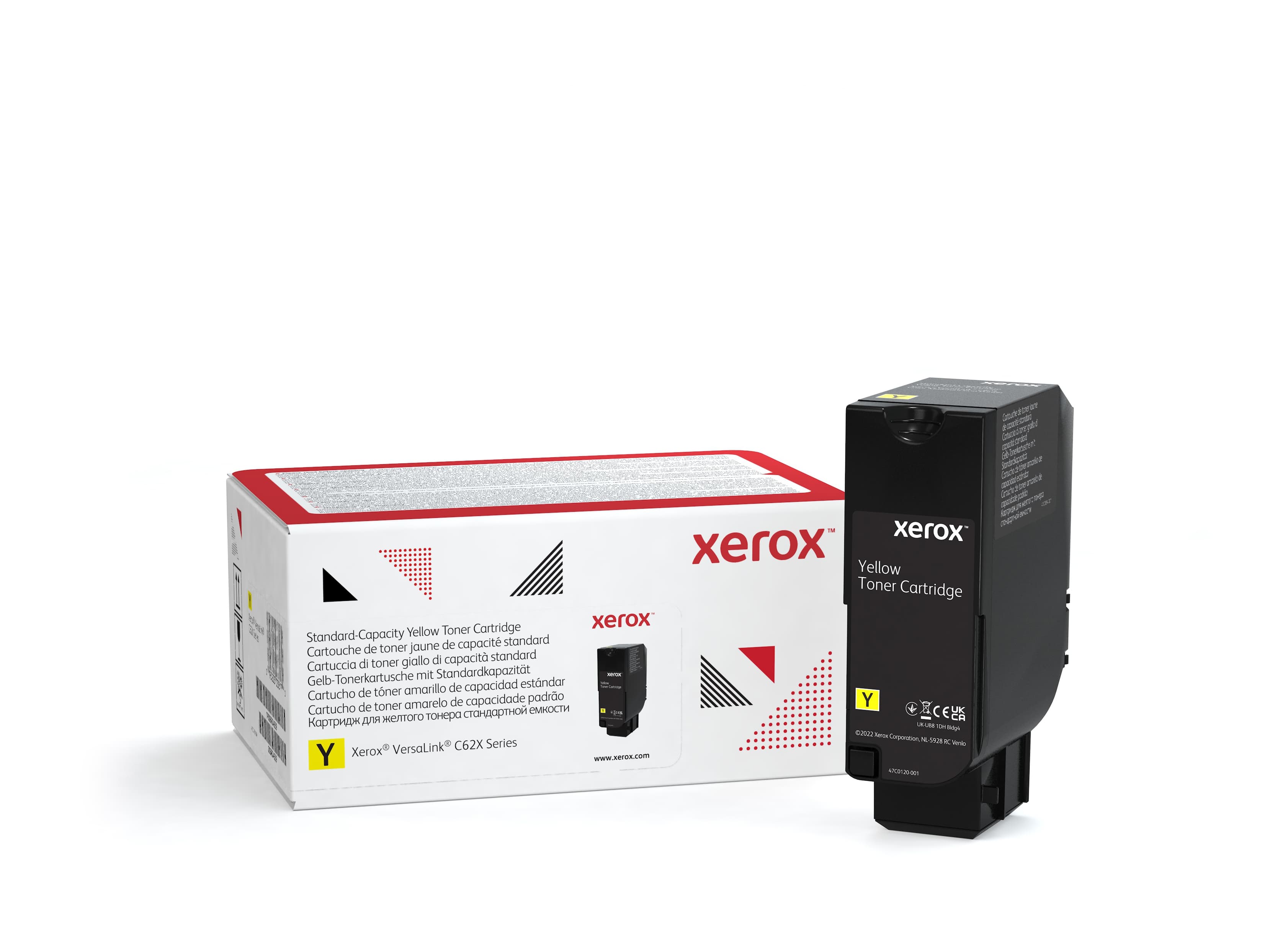 Genuine Xerox Yellow Standard Capacity Toner Cartridge for the Versalink C625 (U