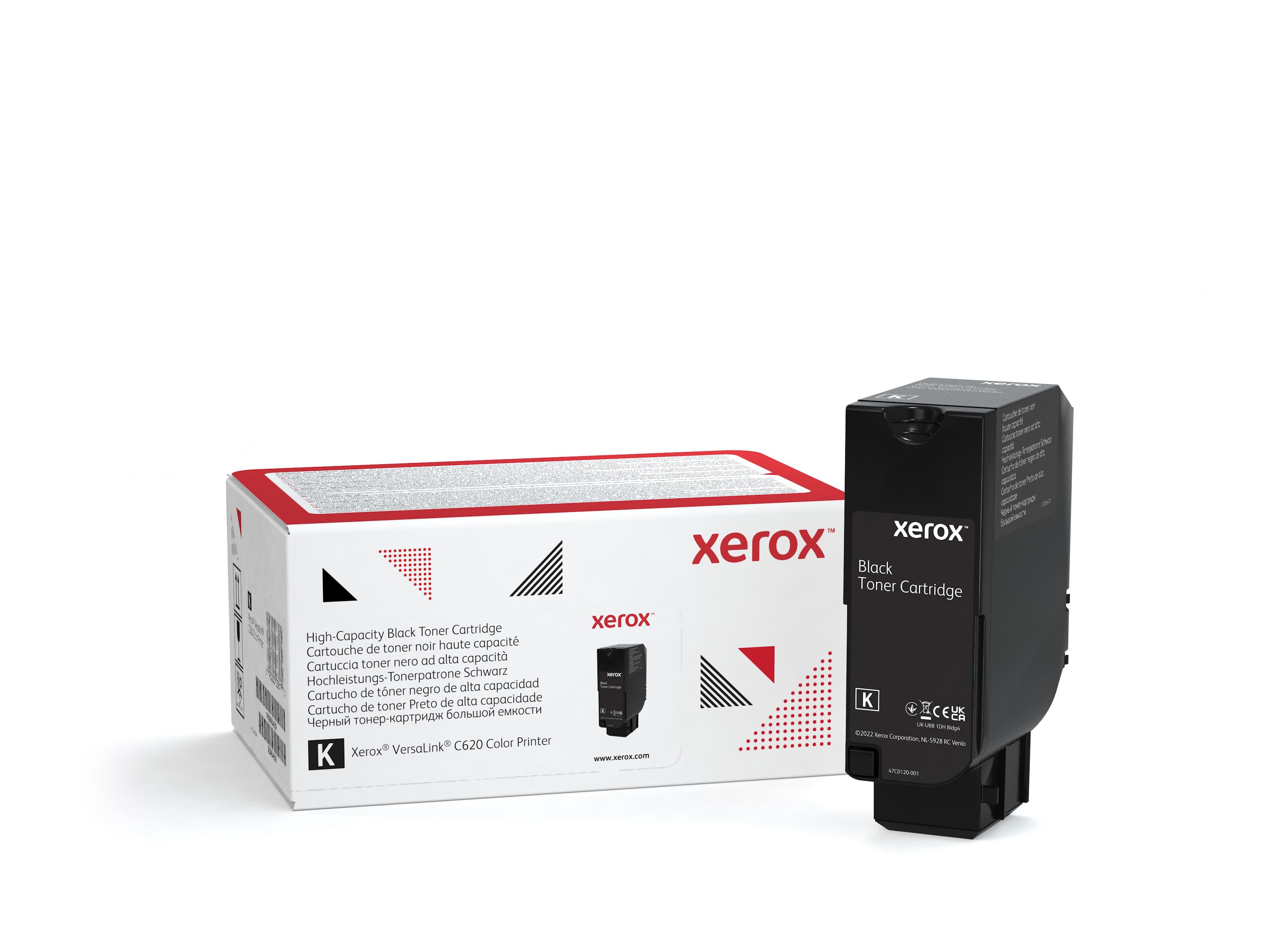Genuine Xerox Black High Capacity Toner Cartridge for the Versalink C620 (use &