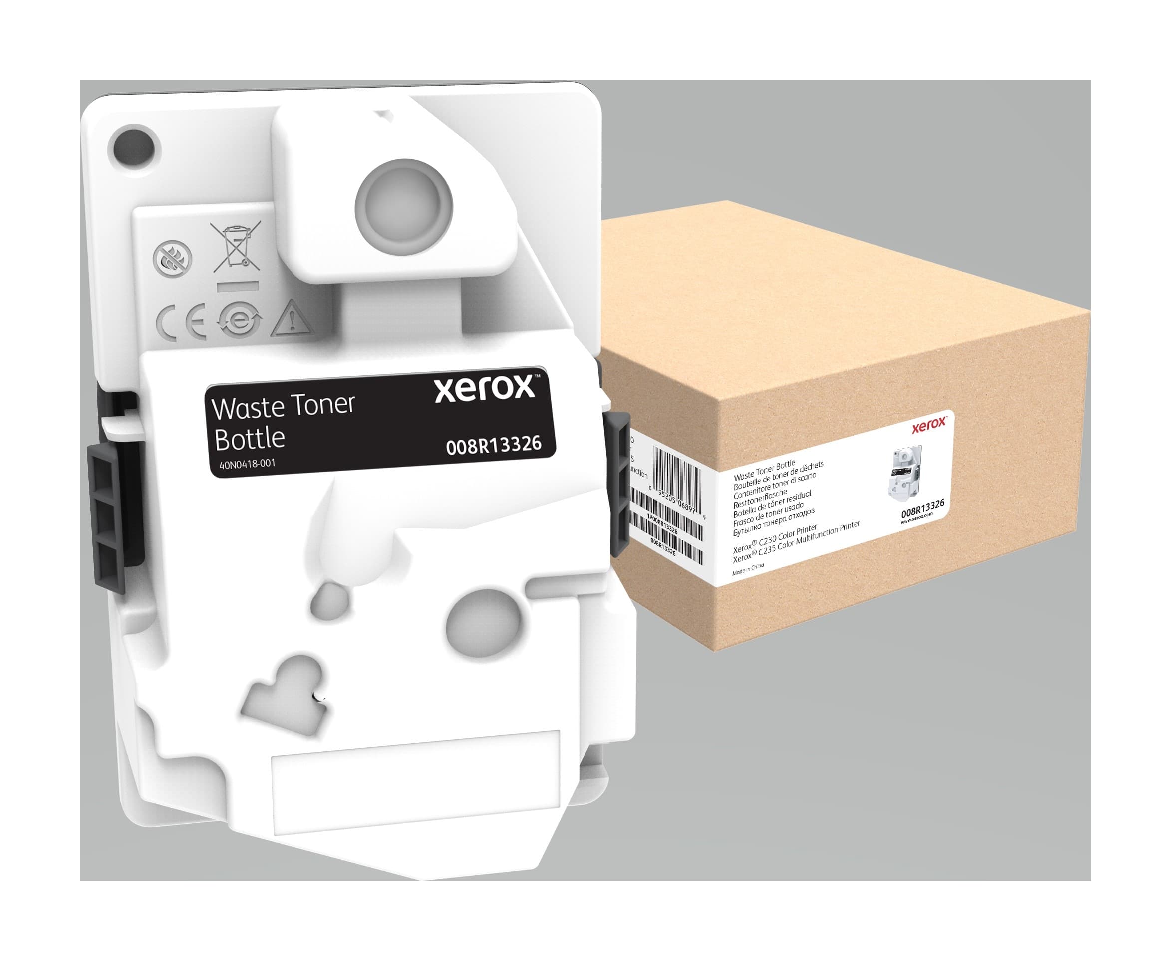 Genuine Xerox Waste Toner Bottle, Xerox C230/C235 Color Printer/Multifunction