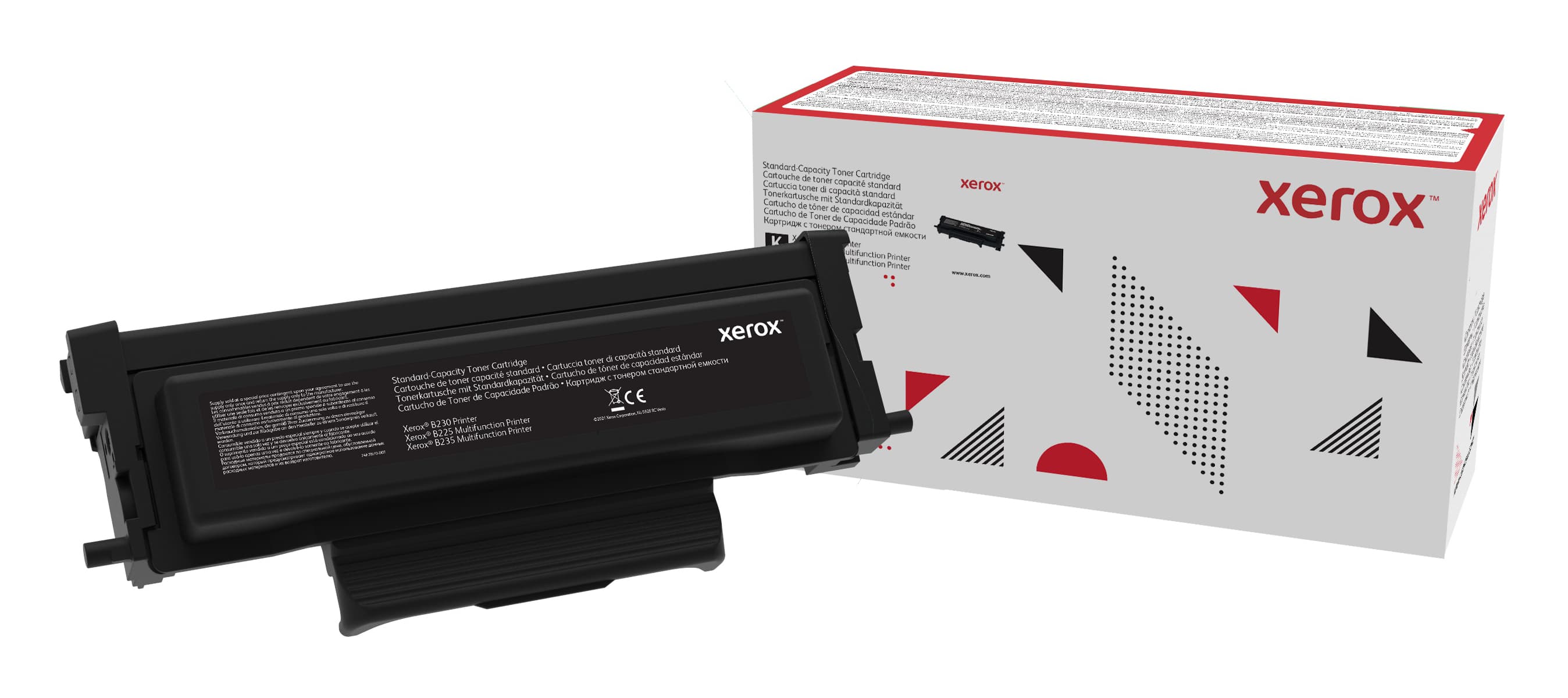 Genuine Xerox Black Standard Capacity Toner Cartridge, Xerox B230/B225/B235 Prin