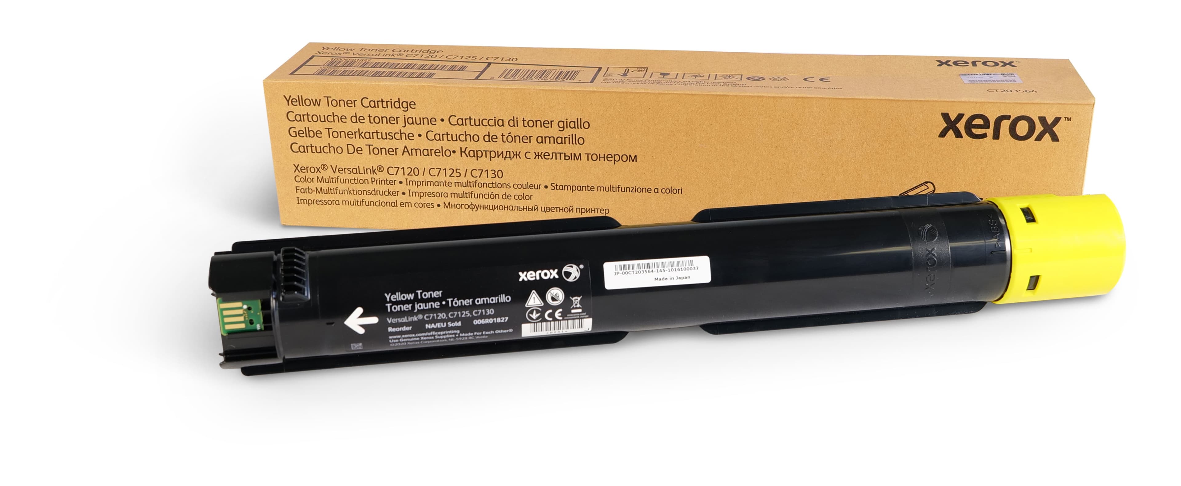 Genuine Xerox Extra High Capacity Yellow Toner Cartridge for the Versalink C7120