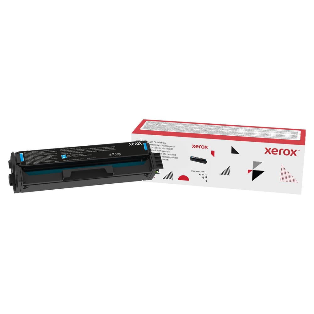 Genuine Xerox Cyan High Capacity Print Cartridge, Xerox C230/C235 Color Printer/