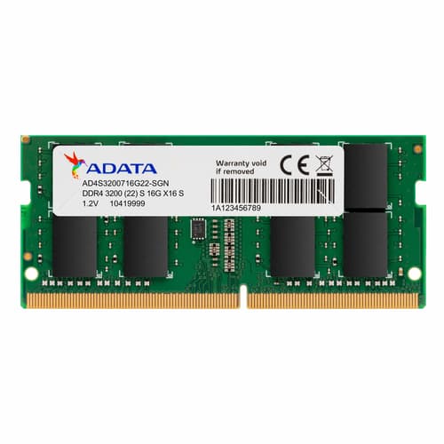 ADATA 8GB DDR4 3200 SO-Dimm Single Traymemory (DDR4 RAM)