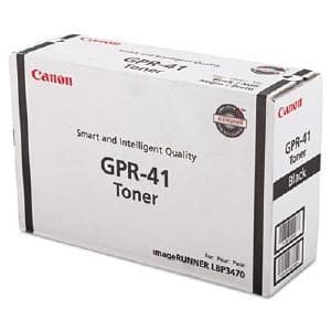 CANON GPR-41 BLACK TONER CARTRIDGE FOR USE IN IMAGERUNNER LBP3470 LBP3480 LASERC