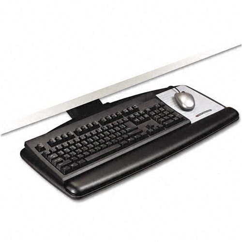 ADJUSTABLE KEYBOARD TRAY KNOB 23IN TRACK