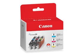Canon CLI-8 3 Pack C/M/Y Value Pack - Ink - Cartridge - for PRO9000, PRO9000 Mar