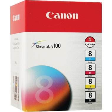 Cli 8 Color Ink Tank - (black, Yellow, Cyan, Magenta) - for PRO9000, PRO9000 Mar